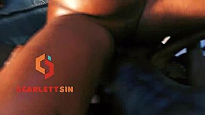 Club night ends with him slamming my tight pussy hard and deep