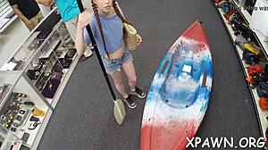 amateur tight pussy sucks cock hard before orgasmic creampie filling