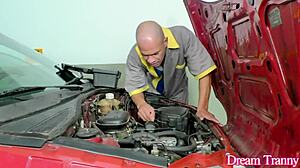 hey mechanic, luana alves wants your cock in her tgurl ass