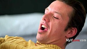 Petite Milf Averts Cocksucking Crisis Riding Young Cock With Friend