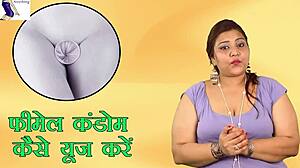 wanna know how to slip on that female condom right