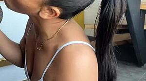 she devours stepbrother's throbbing bbc as amateur couple nysdel indulges hungrily