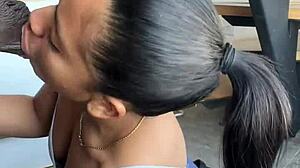 she devours stepbrother's throbbing bbc as amateur couple nysdel indulges hungrily