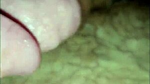 vered wifey teases my cock with her wet latina pussy handjob