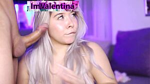 valentina screams as her cunt and ass stretch wide