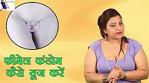 wanna know how to slip on that female condom right