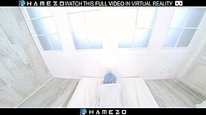 omg yume hanaoka's cute cosplay suck leads to vr pounding...