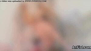 Lesbian Centerfolds Fist And Stretch Each Others Assholes Wide