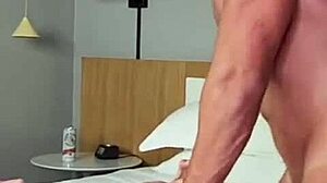 Dylan Moore teases with private stripper dance before cock reveal and ride