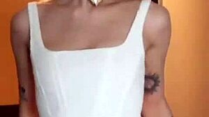 Dylan Moore teases with private stripper dance before cock reveal and ride