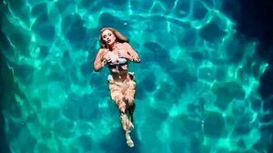 luna star distracts scotts gf while abigaiil morris sucks then threesome joins