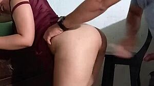 bend over nerdy student, professor's fucking your ass now