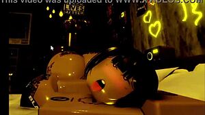 black bunny snow gets pounded doggystyle bent over in my roblox studio condo