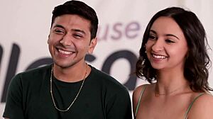 Hailey rose busty babe intense threesome pounding!