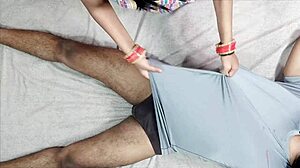 pinki bhabhi sucked devar lund then fucked cowgirl hard