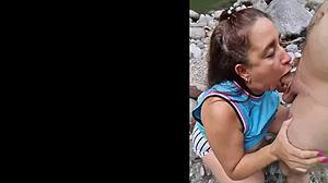 Venezuelan MILF Fucks Stranger Hard For Halloween Cash