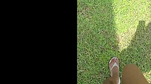 i stomp the garden making everything tiny under my huge feet