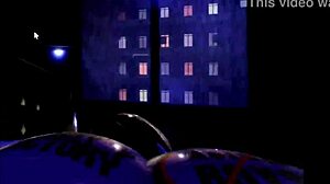 black bunny snow gets pounded doggystyle bent over in my roblox studio condo