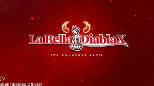 sexy latina milf labelladiablax squirts pussy on fat bbc