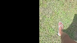 i stomp the garden making everything tiny under my huge feet