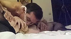 Clothed French Slut In Red Satin Panties Fucked Doggystyle Pov Rimjob