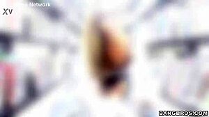 bookworm brunettes suck cock for facial cumshots in library