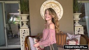 hannah hays bent over doggystyle creampied by old man after orgasm