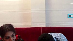 Fucking tight Indian village wife doggystyle, creampie fills juicy pussy deep