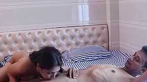 Fucking tight Indian village wife doggystyle, creampie fills juicy pussy deep