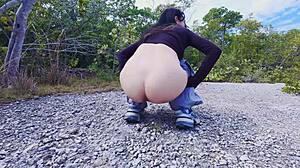 wanna hike and fuck outdoors with big tit asian girlfriend?