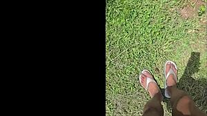 i stomp the garden making everything tiny under my huge feet