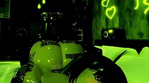 black bunny snow gets pounded doggystyle bent over in my roblox studio condo