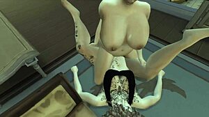 tense family fucks wildly in living room