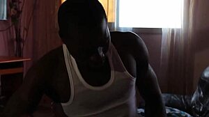 True Story: Homemade Ebony Wife Anal Fucked In Garage By Neighbor