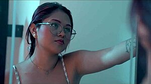 hey step sis catches me stroking my monster cock now she squirts riding me doggystyle