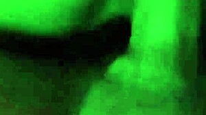 brunette latina milf pussy takes long rough monster cock strokes close up