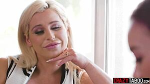 Wet big ass asian teen kimmy kimm sucks dick after spanking then rides rough