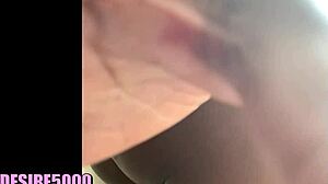 Husband bends wife over car for rough outdoor public sex session