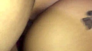 homemade latina takes big black cock deep and hard