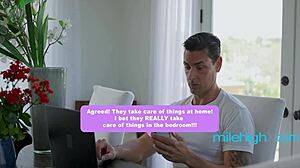 my blonde babysitter seduces me daddy in short skirt