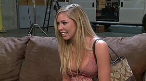 Blonde Milf Sucks Deep! Fucks Wild In High Heels