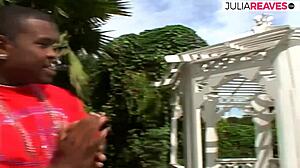 Diamond Star and Chyanne Jacobs Take Two BBCs in Outdoor Ebony Foursome Orgy