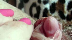 Huge throbbing clit explodes in intense closeup orgasm!