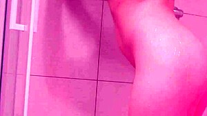 Antonia Sainz Teases Boobs And Pussy In Bathroom Solo