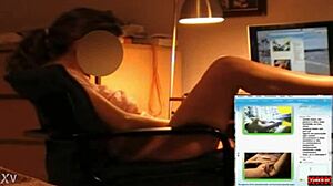 latina mexicana teases on webcam masturbating to intense orgasm