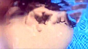 caught this huge ass stranger by pool and fucked her wet pussy hard