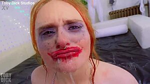 pixie bell's ass destroyed on vom-cock swallowing every drop