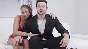 Violet Moore's Twat Worshipped By Zack Dickson's Big Dick