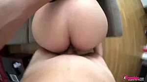young french amateur couple pov sofa fuck anal pussy tits reality sex tape