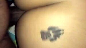 homemade latina takes big black cock deep and hard